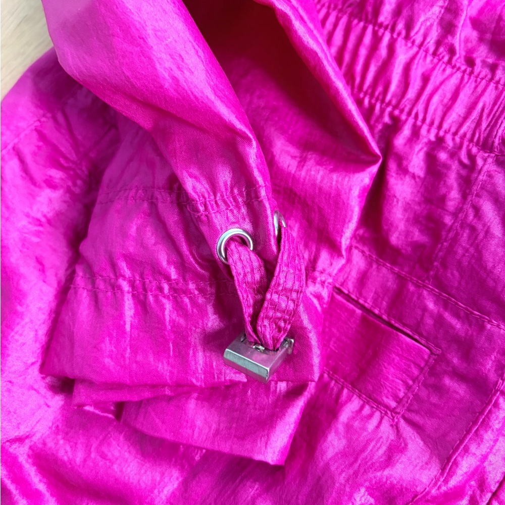 Chico’s Zenergy Hot Pink Windbreaker XS/S 90s Style - Picture 2 of 5